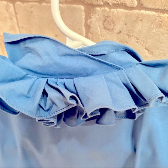 Elie Tahari Camille Sleeveless Ruffled Collar Dress, size 2 - Picture 5 of 8